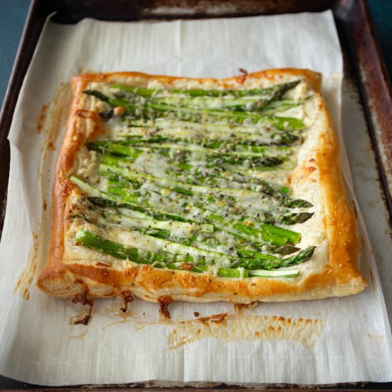 Asparagus Puff Pastry