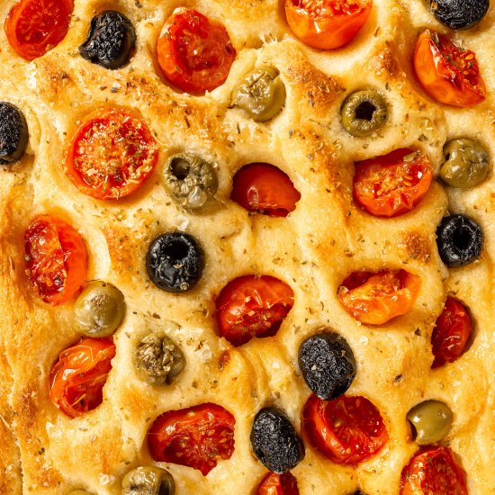 Apulian Flatbread with Tomatoes