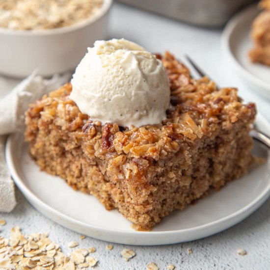 Old Fashioned Oatmeal Cake