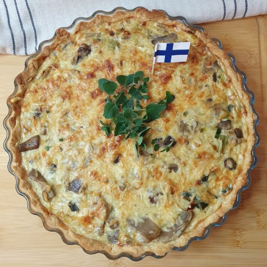 Finnish Mushroom Pie