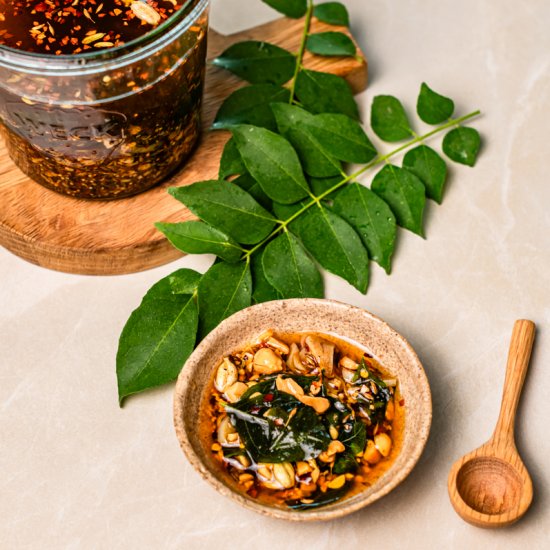 Curry Leaf Chili Crisp