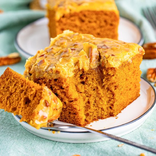 Pumpkin Snack Cake