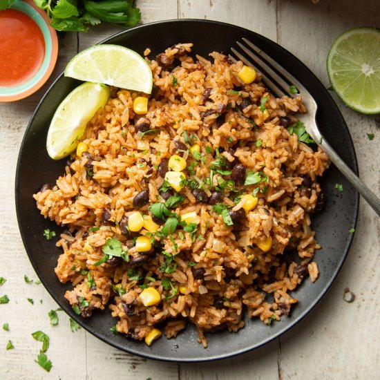 Mexican Rice & Black Beans