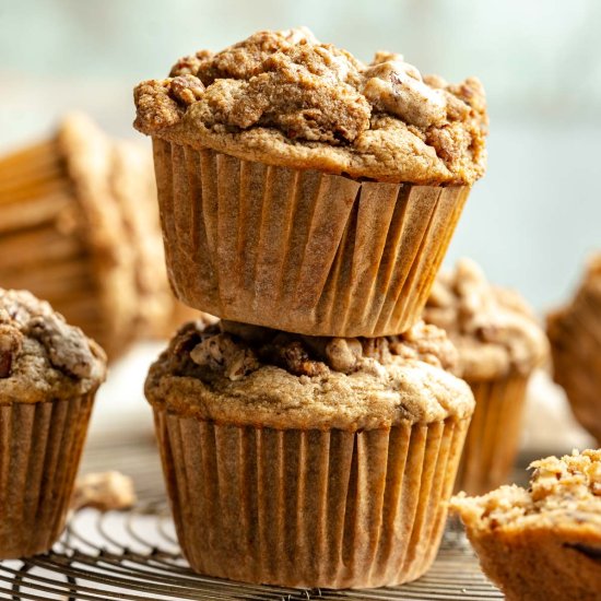 Banana Pecan Muffins