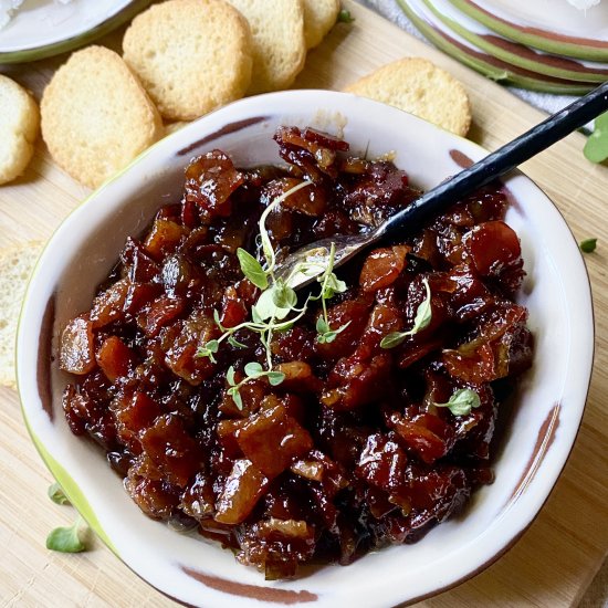 Balsamic Bacon Onion Jam