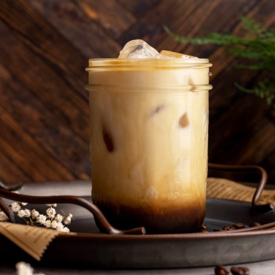 Iced Almond Milk Latte