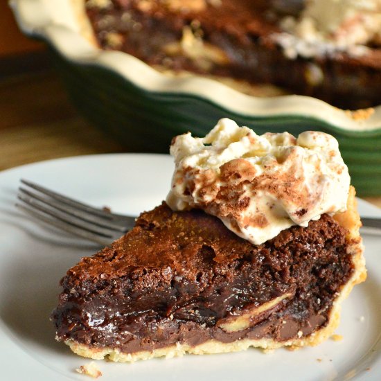 Easy Cocoa Fudge Pie