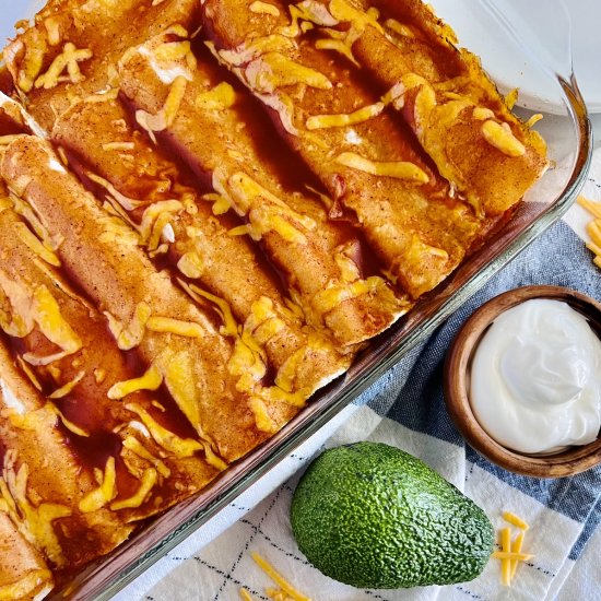 Potato Enchiladas