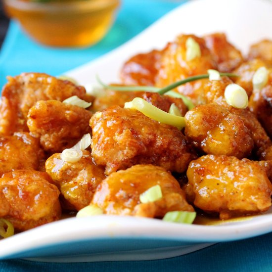 Honey Mustard Fried Chicken Bites