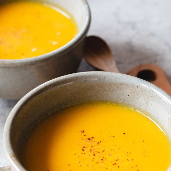 Rich, Creamy Japanese Kabocha Soup