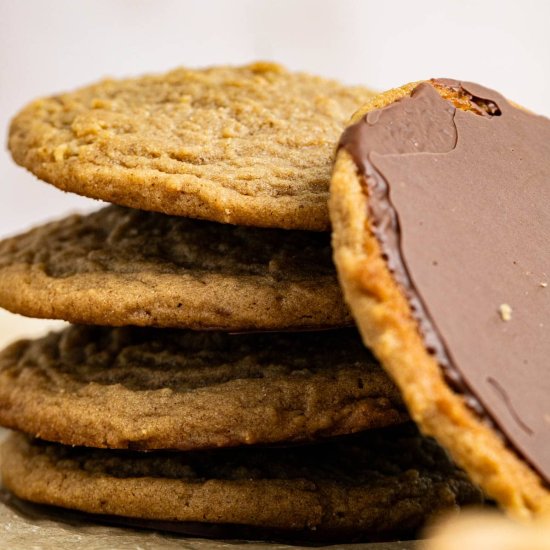 Brown Butter Peanut Butter Cookies