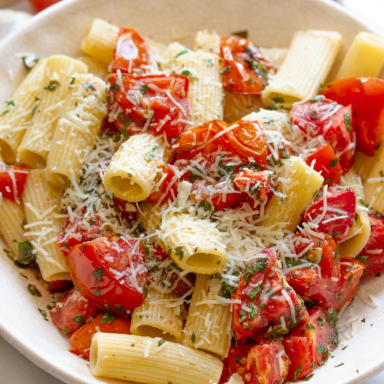 Rigatoni with Roasted Tomaotes