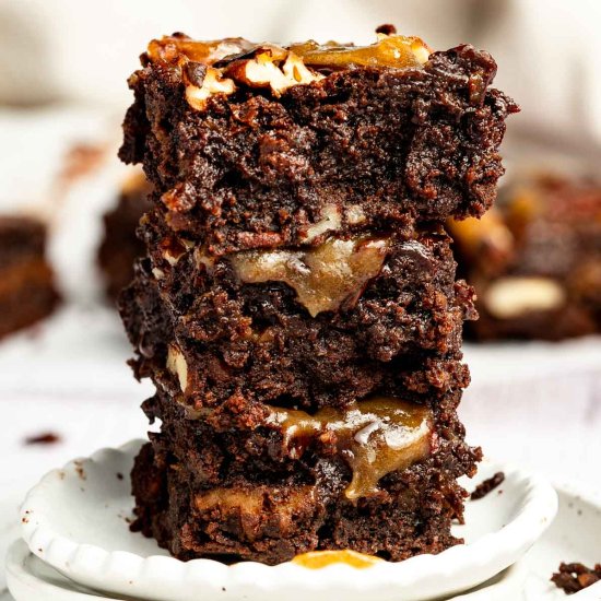 Pecan Caramel Brownies