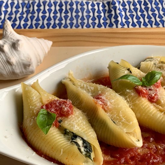 Mediterranean Stuffed Shells