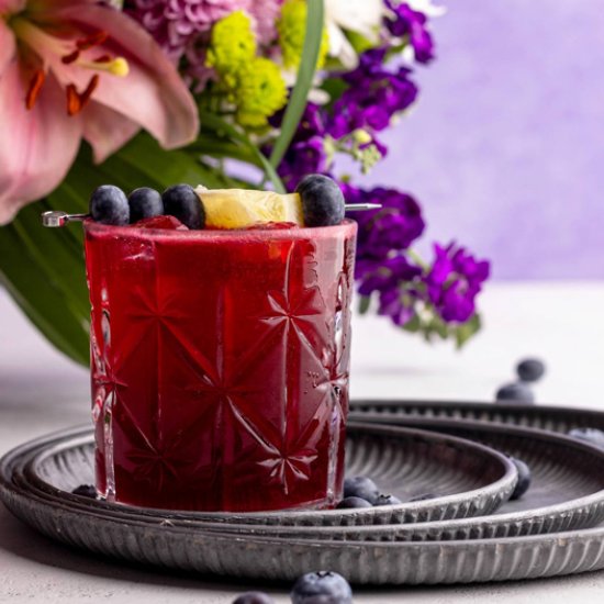 Blueberry Gin Cocktail