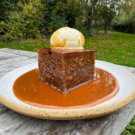 Banana Sticky Toffee Pudding