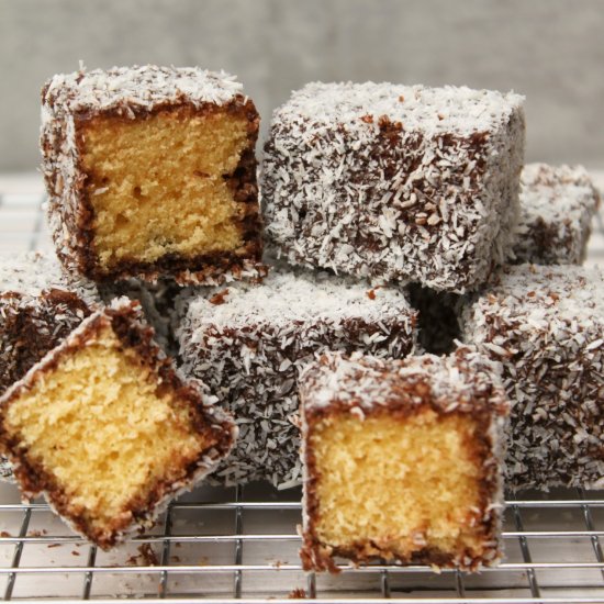 Classic Australian Lamingtons