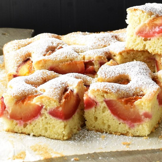 Easy Polish Plum Cake