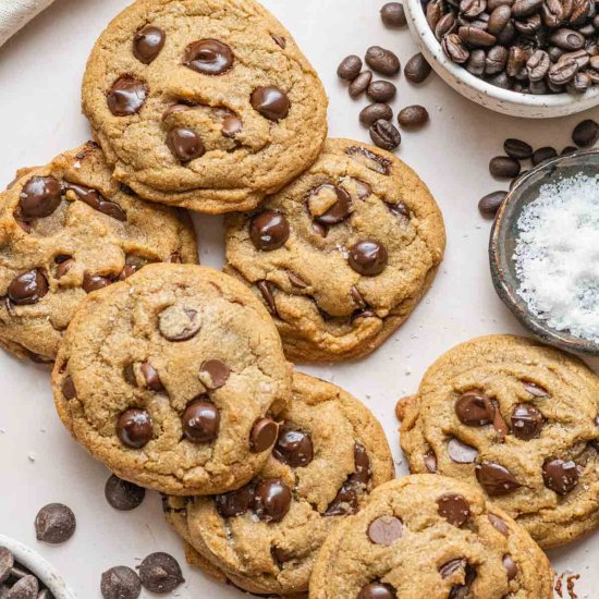 Chocolate Chip Espresso Cookies