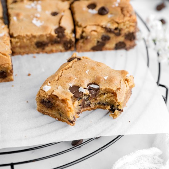 Chocolate Chip Blondies