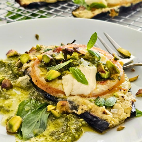 Roasted Eggplant Pesto