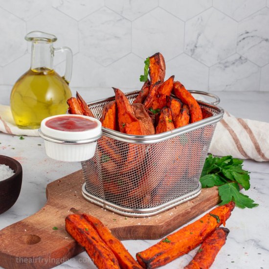 Air Fryer Sweet Potato Wedges