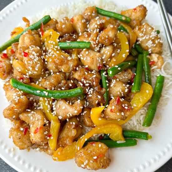 Panda Express Honey Sesame Chicken