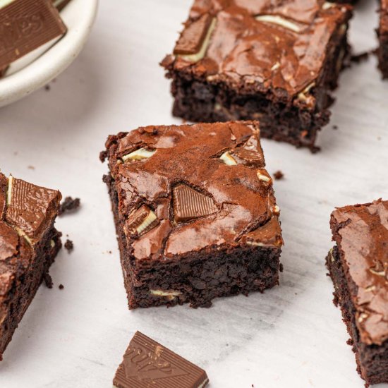 Andes Chocolate Mint Brownies