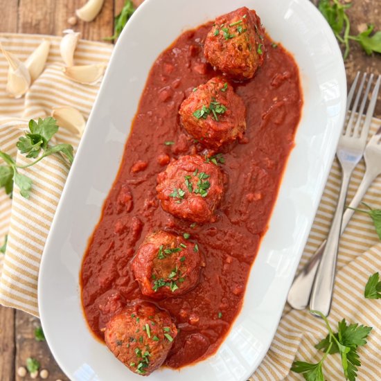 The BEST-EVER Lentil “Meatballs”