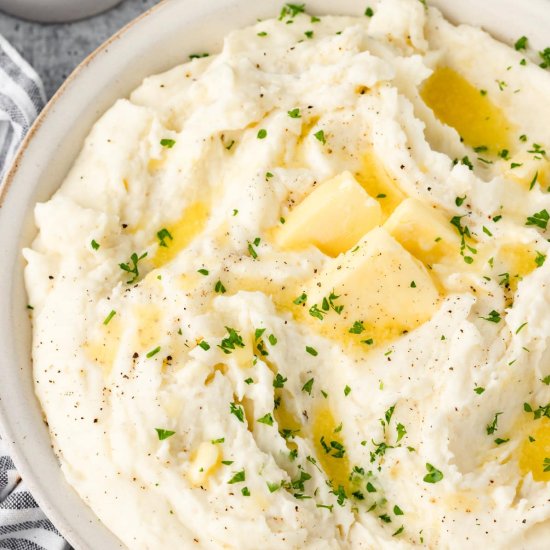 Sour Cream Mashed Potatoes