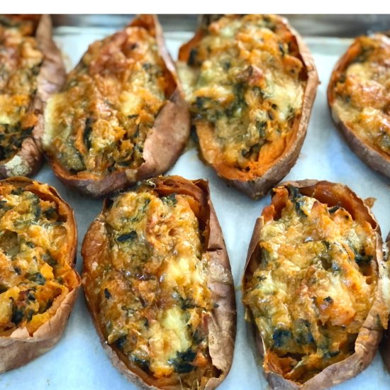 Twice Baked Sweet Potatoes