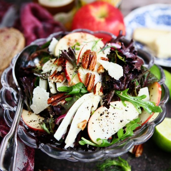 Apple and Fennel Salad with Pecans