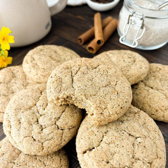 Dirty Chai Cookies