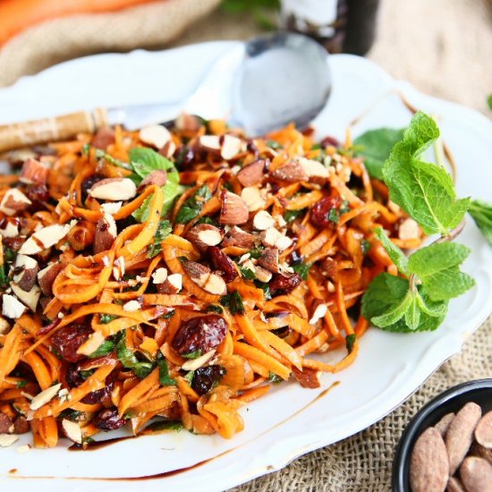 Carrot Salad with Truffle Balsamic