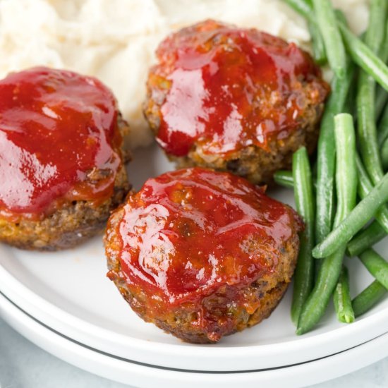 Mini Meatloaf Muffins