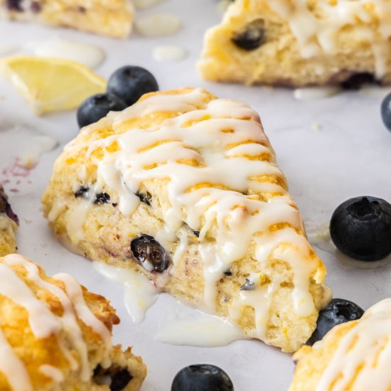 Blueberry and Lemon Scones