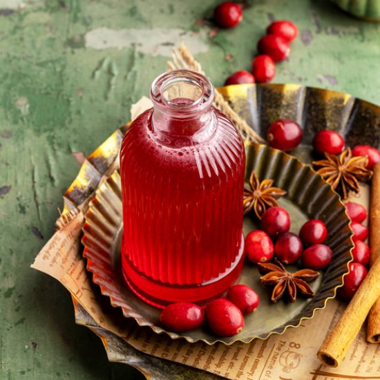 Cranberry Simple Syrup