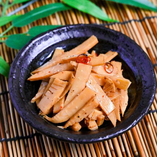 Seasoned Bamboo Ramen Topping