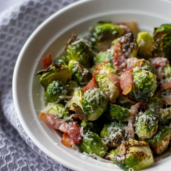 Crispy Air Fryer Brussel Sprouts