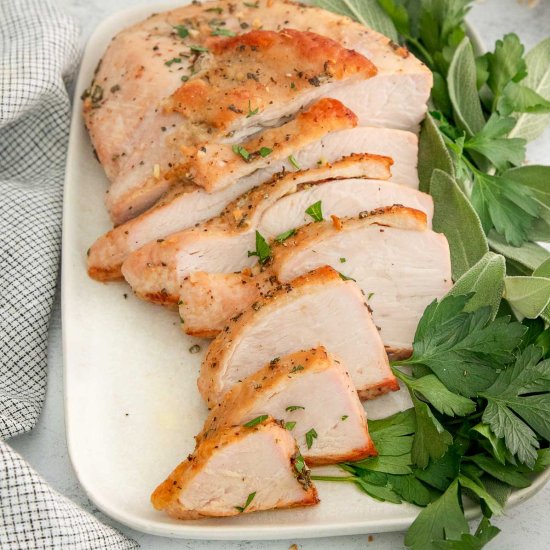 Easy Roasted Turkey Breast