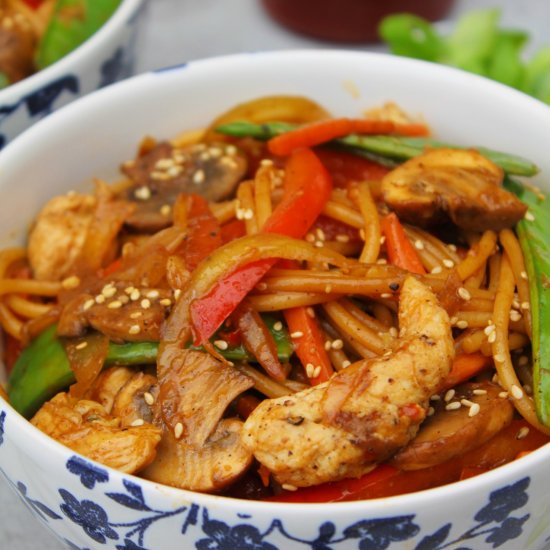 Chicken Lo Mein