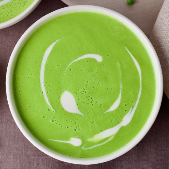 Vegan Green Pea Soup