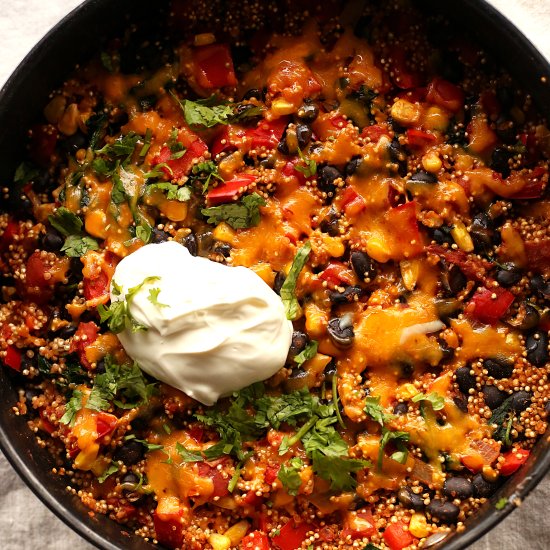 Quinoa Taco Skillet