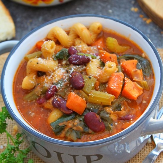 Classic Italian Minestrone Soup