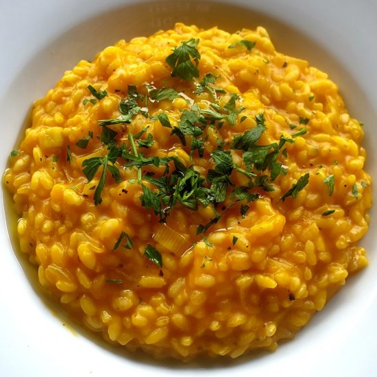 Vegan Pumpkin Risotto