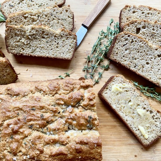 Rosemary & Thyme Almond Bread