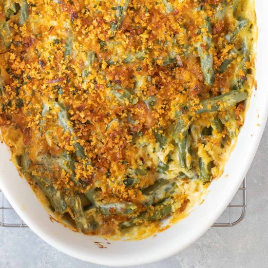 Green Bean Casserole with Cheese