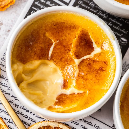 Orange Creme Brulee