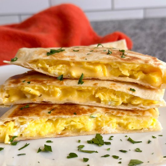 Easy Breakfast Quesadillas