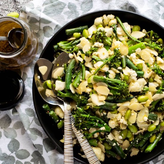 Warm Broccolini Salad w/ Feta